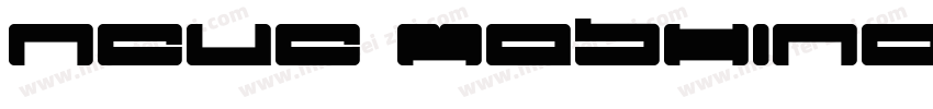 neue mashina字体转换